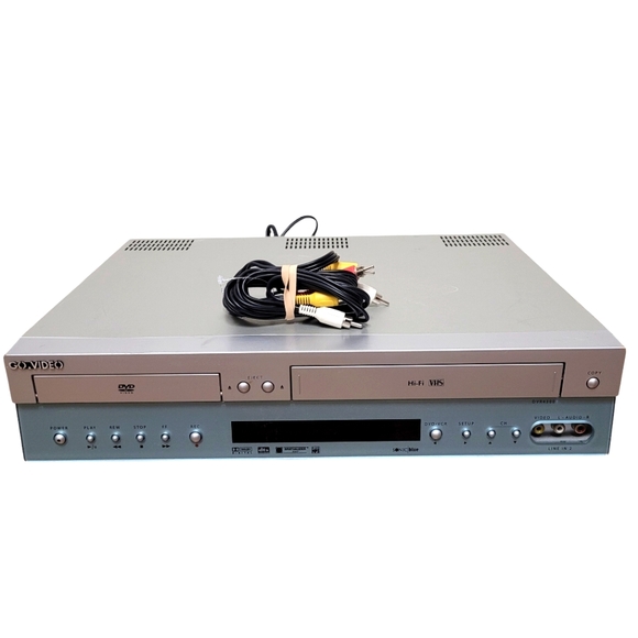 Go Video Sonic Blue DVR4300 DVD VCR Combo VHS Tape Player Recorder NO REMOTE - Picture 1 of 9